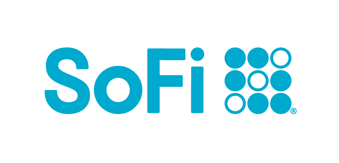 Sofi logo on white background